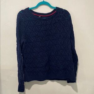 Tommy Hilfiger Blue Crew Neck Sweater
